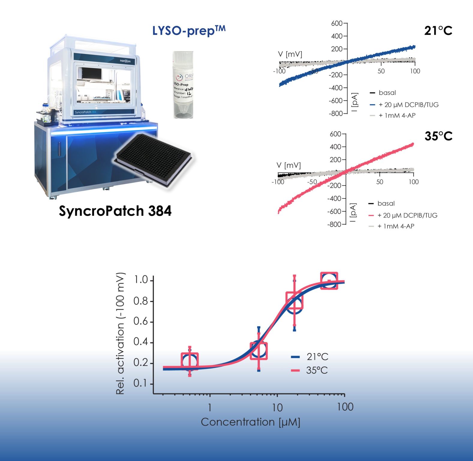 ORIA x Nanion: Recording ion channels currents at body temperaturea