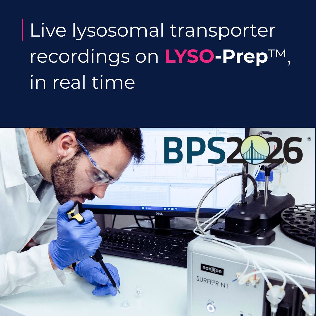 BPS2026: Live TMEM175 transporter recordings on LYSO-Prep™!